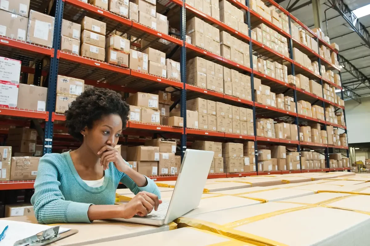 african-american-female-warehouse-worker-working-o-2023-11-27-04-50-33-utc